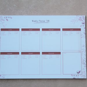 Weekly Planner The Horse Riders